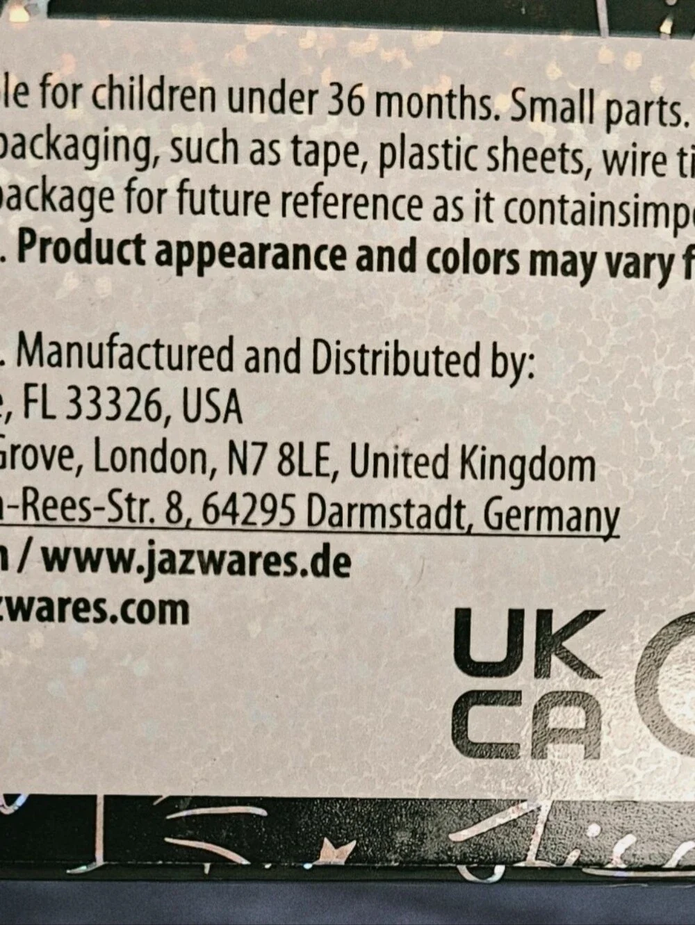 Jazwares four collectible